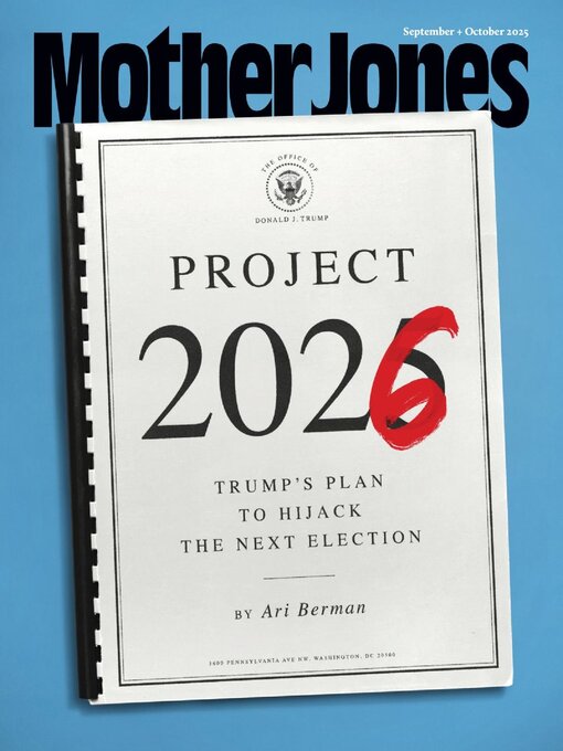 Title details for Mother Jones by Foundation For National Progress - Available